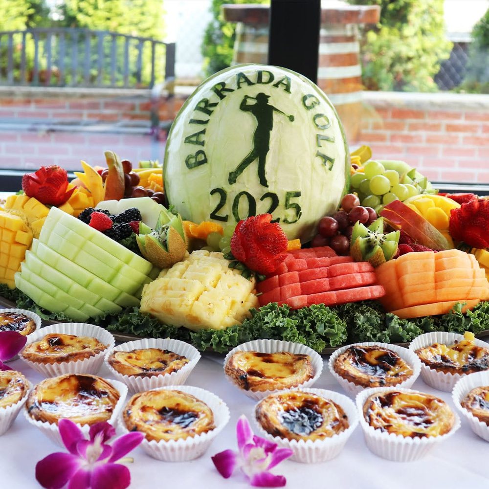 BAIRRADA GOLF 2025 fruit display